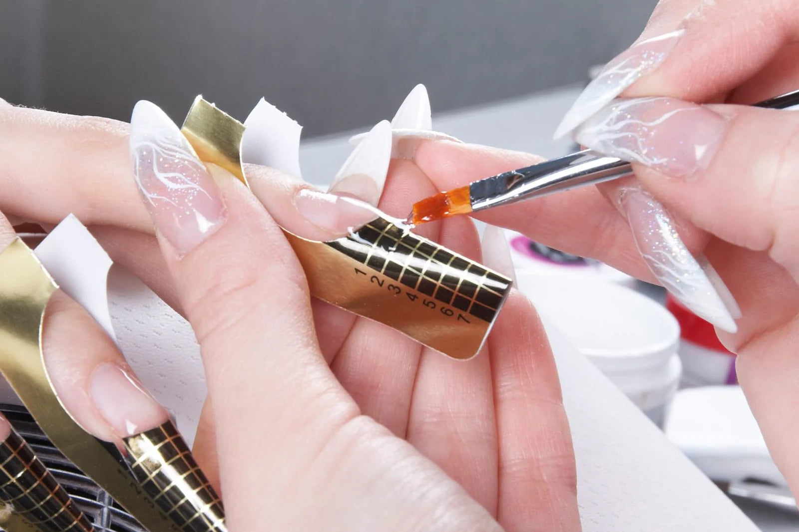 Aftagning af polygel