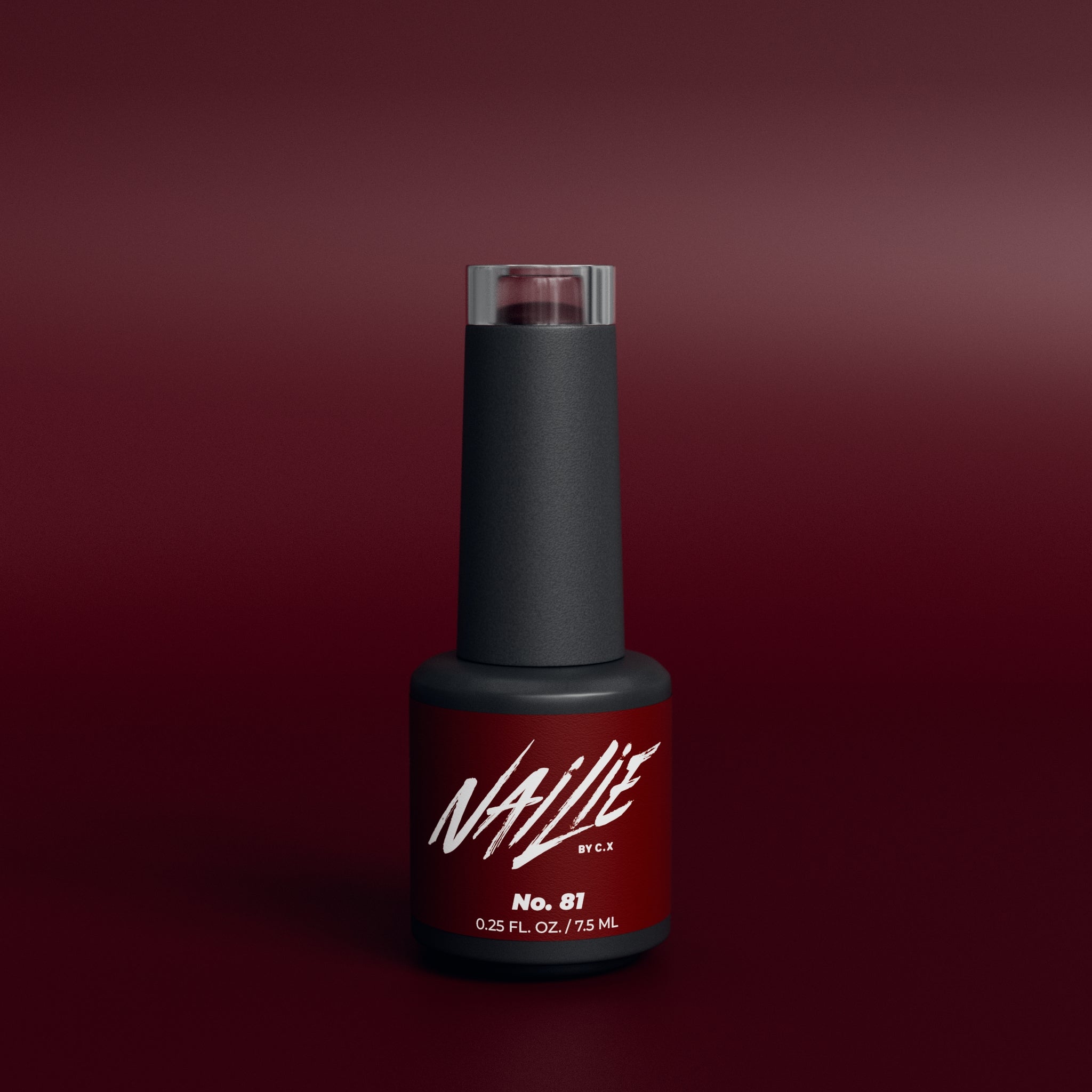 Gel polish • Deep Red • No. 81